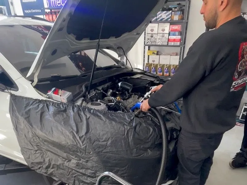 Golf TSI na descarbonização com casca de noz