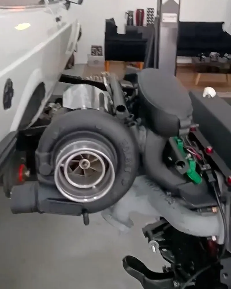 Turbo em um motor AP